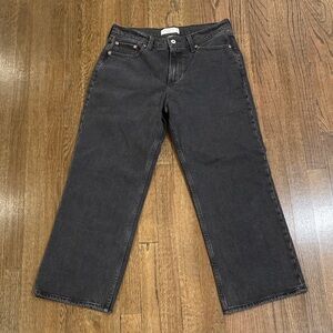 Abercrombie & Fitch Black Boyfriend Jeans